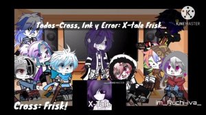 Sans au's react to Frisk au theme ||esp|| ⚠Frans⚠