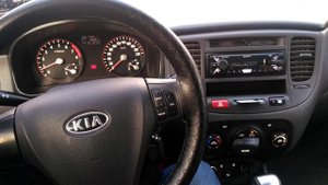 KIA Rio 2(JB) установка кнопок управления магнитолой!