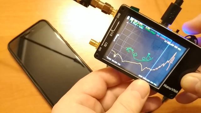 NanoVNA. Запуск на смартфоне