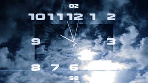 Приложение "Часы Первого канала" для Android. Часы 09:53-10:00 Первого канала.