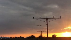 Bucharest Otopeni Airport landing Aircraft