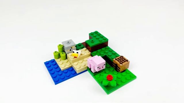 LEGO (21177) Minecraft: The Creeper Ambush - Unboxing - Speed Build смотреть онлайн