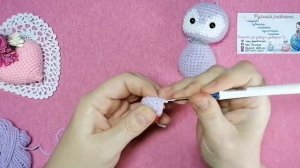 МЕГА ПОДРОБНЫЙ мастер-класс Пингвин в шапочке крючком. И. Полищук