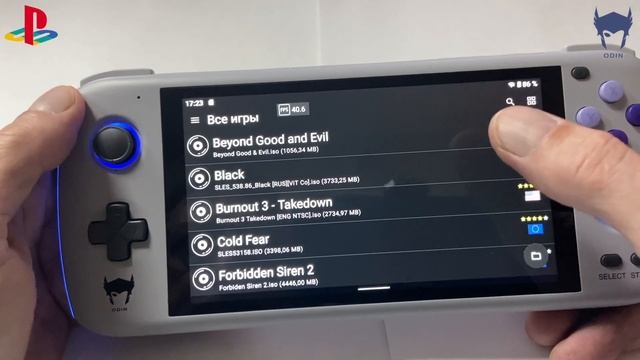 AYN ODIN - Настройки эмулятора Sony PS1 и PS2, Геймплэй, Запускаем Виндовс 11 Про смотреть онлайн