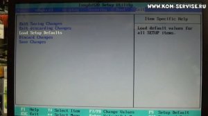 Как самому сбросить биос до заводских настроек у ноутбуков Toshiba