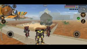 Vegas Crime Simulator - (Robot Car with Naxeex Transformer) - vegas crime simulator android game