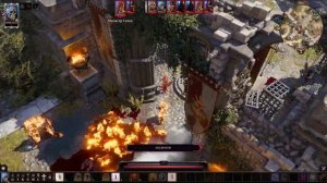 Divinity: Original Sin 2 бой с Даллис у ворот за магического призывателя (12 часть).
