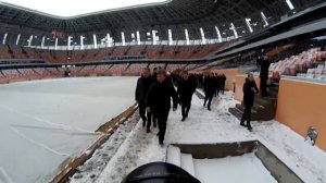 Виталий Мутко на на стадионе «Мордо́вия Аре́на» 16 03 18