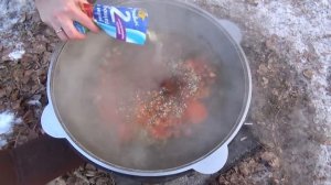 ШУРПА В КАЗАНЕ НА КОСТРЕ (Как приготовить Узбекскую Шурпу) ЛУЧШИЙ РЕЦЕПТ ПО ДОМАШНЕМУ (ENG SUB).