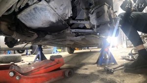 замена рычага и тяги стабилизатора шевроле авео - chevrolet aveo #подвеска #ходовая