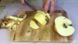 Творожные шарики.Воздушные шарики с яблочной начинкой