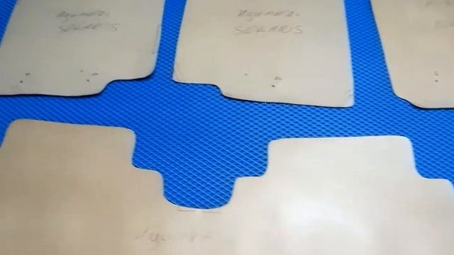 Производство автоковриков "Politeksa" (раскрой) смотреть онлайн