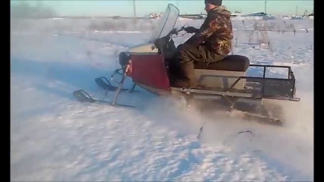 Самодельный снегоход смотреть онлайн