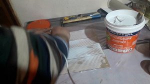 Как наклеить грунтованный холст для живописи  на твёрдую основу. Холст на двп = оргалите и др.