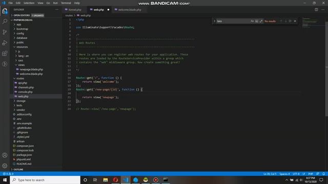 Laravel 7 tutorial #4 - Laravel Routing with example
