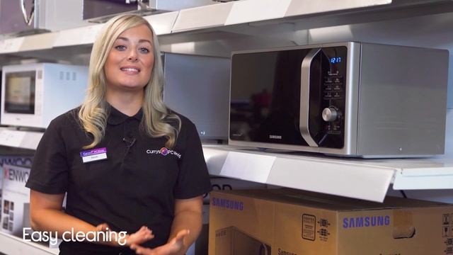 Samsung MS28F303TAS/EU Solo Microwave - Silver - Product Overview смотреть онлайн