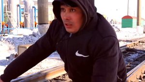 Соц ролик по безопасности на ЖД путях (рус)