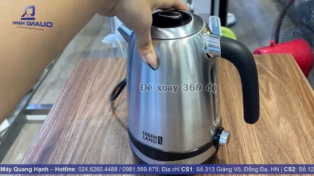 Ấm siêu tốc Lebenlang LBE2662 1.7L смотреть онлайн
