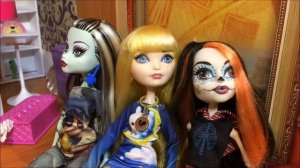 Монстер Хай "?ТЫ МОЯ МАЛЫШКА?" Эвер Афтер Хай, stop motion