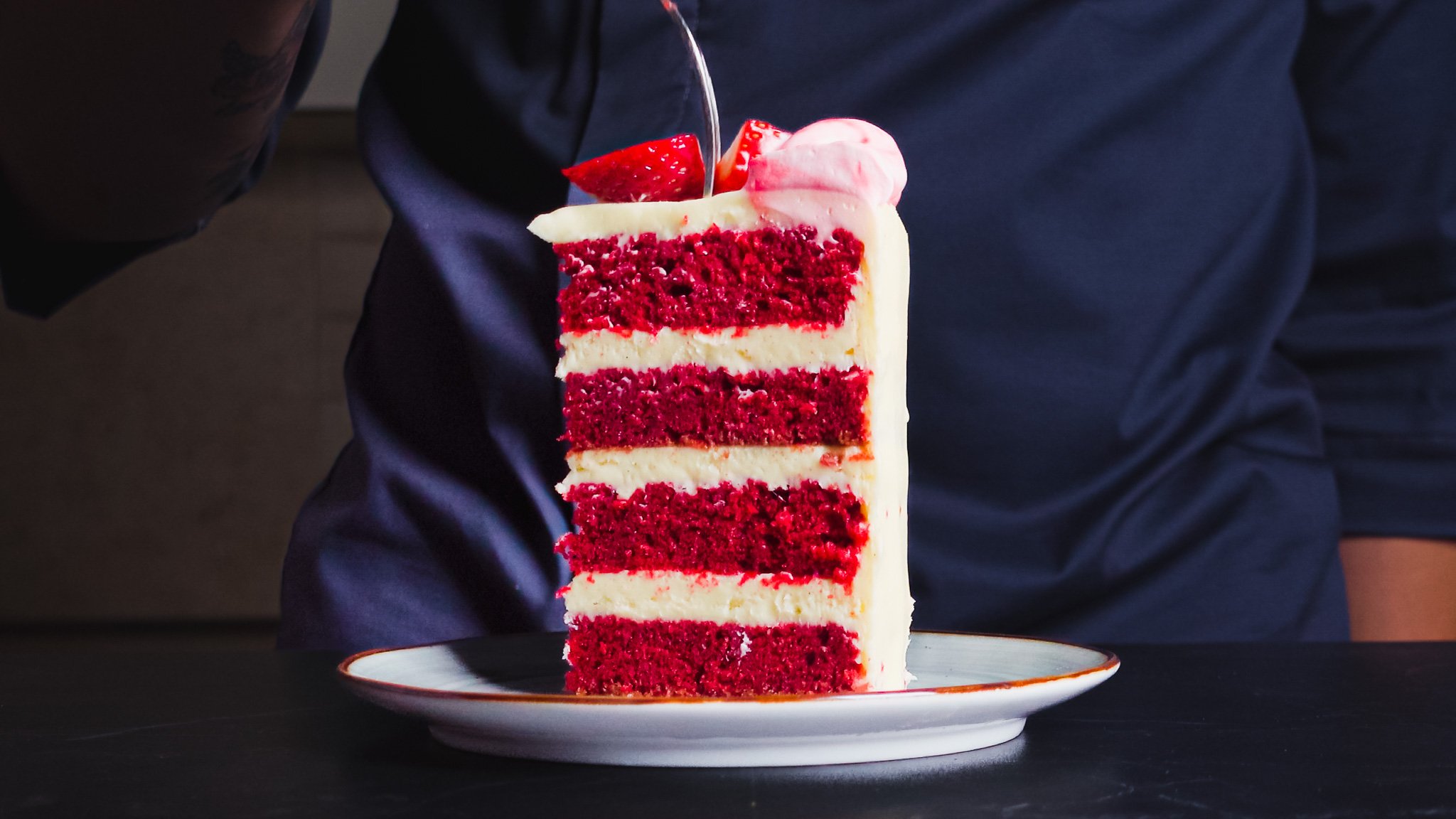фото торта красный бархат в домашних условиях