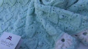 Детский вязаный ПЛЕД LOVE IS. Анонс МК.