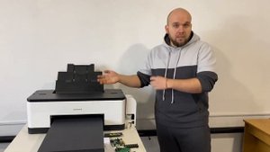 Китайский DTF принтер. Epson 1390 DTF с Китая. Ремонт.