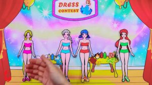 Pink And Black Day And Night Unicorn Dresses New Beauty | Nursery Paper DIY | Woa Doll American Kid