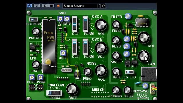 ProtoPSG - Free VST - myVST Demo смотреть онлайн