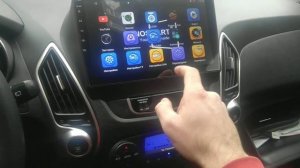 Замена штатной магнитолы Хундай ix35 2013