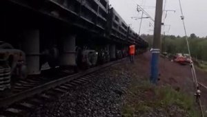 Продолжается ремонт жд пути на перегоне Улуй — Пригородный