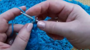 #вяжуивяжу😉 Шаль спицами узором "Звездочка".