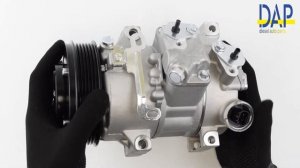 Компрессор кондиционера Тойота Авенсис (Toyota Avensis, Toyota Corolla) DAP