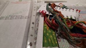 Вышивка крестом У ВИТРИНЫ. По картине Б. Кустодиев. Производитель Вышивалочка. Часть 2