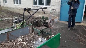 Измельчитель веток для мотоблока