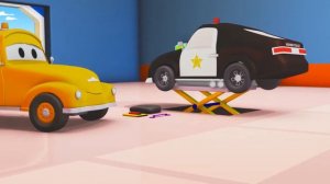 Авто Патруль  пожарная машина и полицейская машина, и У Эмбер украли сирену в Автомобильный Город