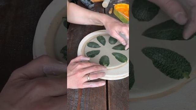 Мастер-Класс тарелочка с отминкой
