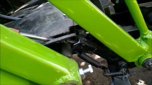 Минитрактор из мотоблока Зубр 8 лс с электро стартером