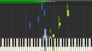 Нервы "Слишком влюблен" piano tutorial