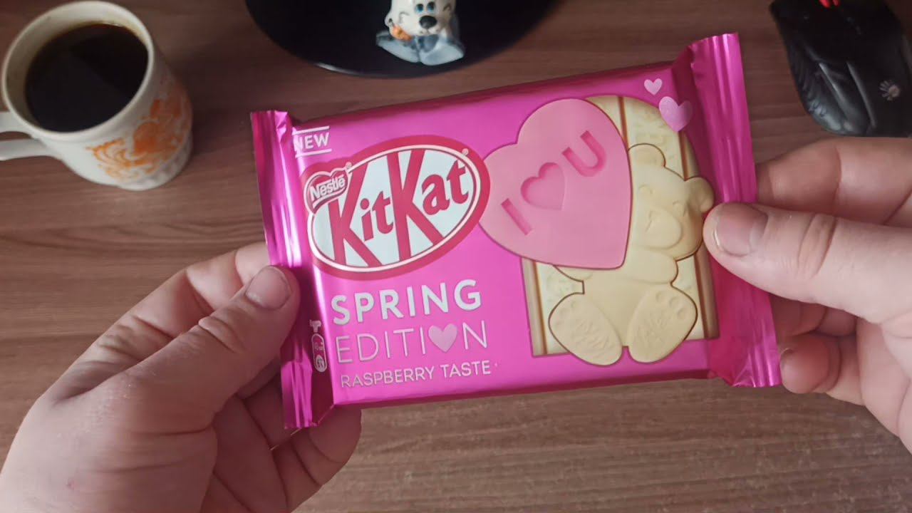 Шоколад Kit Kat Spring edition raspberry taste 108гр