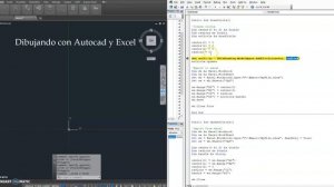 37. VBA Autocad - Como dibujar con coordenadas desde Excel