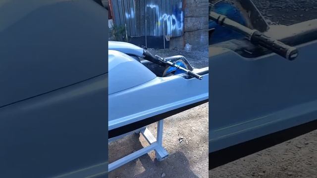 До/После. Поврежденный корпус гидроцикла и геометрия. смотреть онлайн