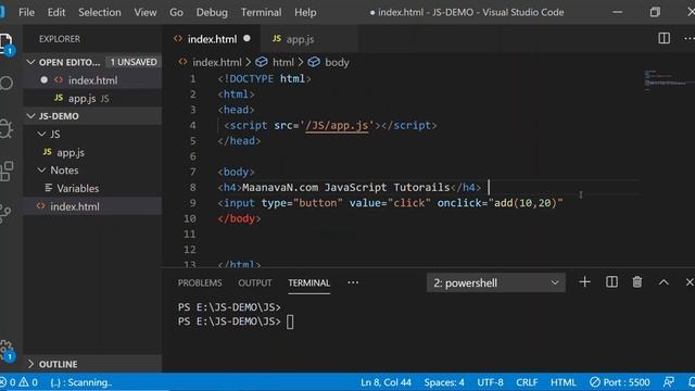 JavaScript Function Argument (HTML Button) | #12 Web Development Tamil Tutorial for Beginners