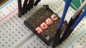 Буквенно-цифровой дисплей HPDL-1414