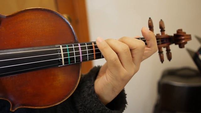 ABRSM Grade 5 Scales B harmonic minor scale demo with colour labels смотреть онлайн