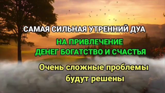 САМАЯ СИЛЬНАЯ УТРЕННИЙ ДУА Очень сложные проблемы будут решены, ВАШЕ ЖЕЛАНИЕ БУДЕТ ГАРАНТИРОВАНО#ду смотреть онлайн