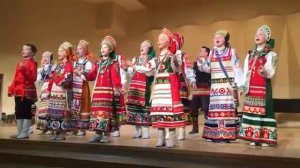 Русская народная песня "Родина" слова Ф.Савинова, музыка народная