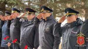 Открытие мемориальной Доски, посвященной   памяти капитана полиции Максима Сергеевича Алехина
