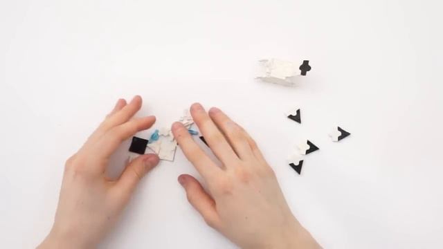 Кошечка из объемного конструктора смотреть онлайн