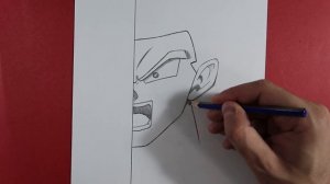 Easy Sketch / How to draw Goku Step by Step