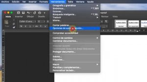 Cómo activar o desactivar corrector ortográfico en Word Mac